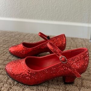 Sparkly Red Kids Shoes